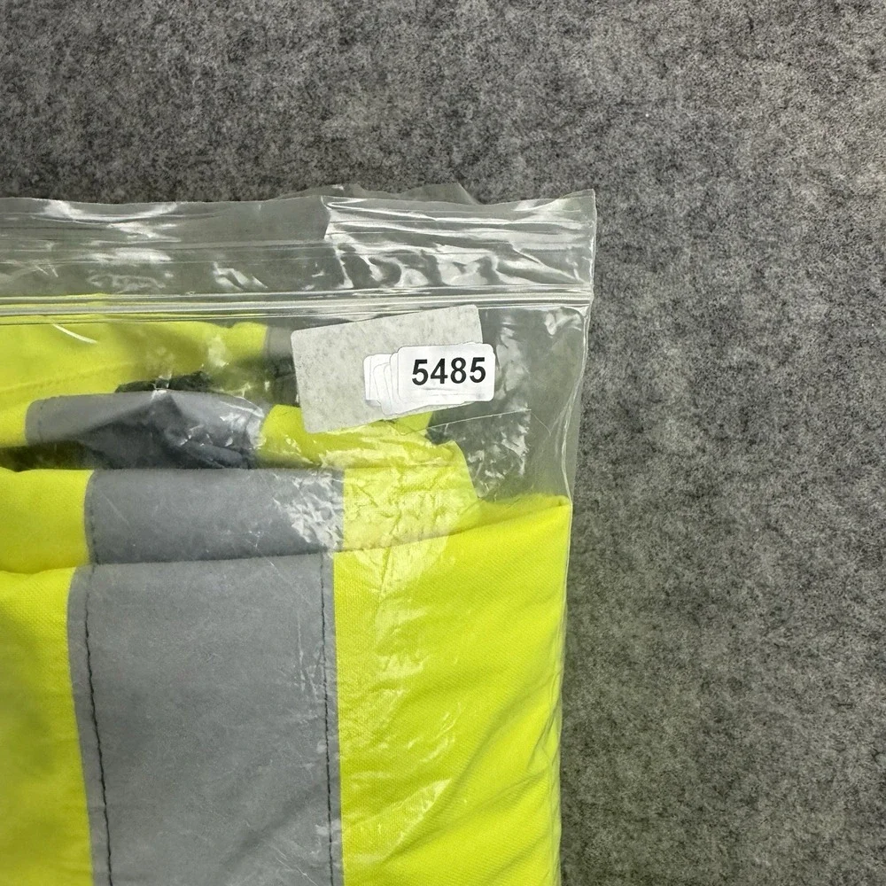 Class 3 Hi Vis High Visibility Waterproof Safety Jacket Large Work Hooded Type R